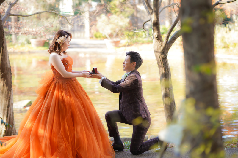 プロポーズシーン