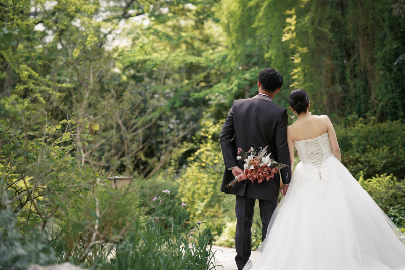 緑豊かな場所で撮影が可能