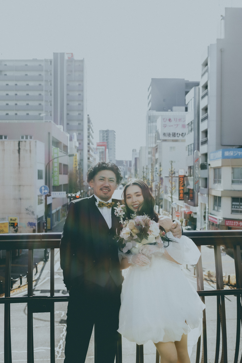 歩道橋ショット