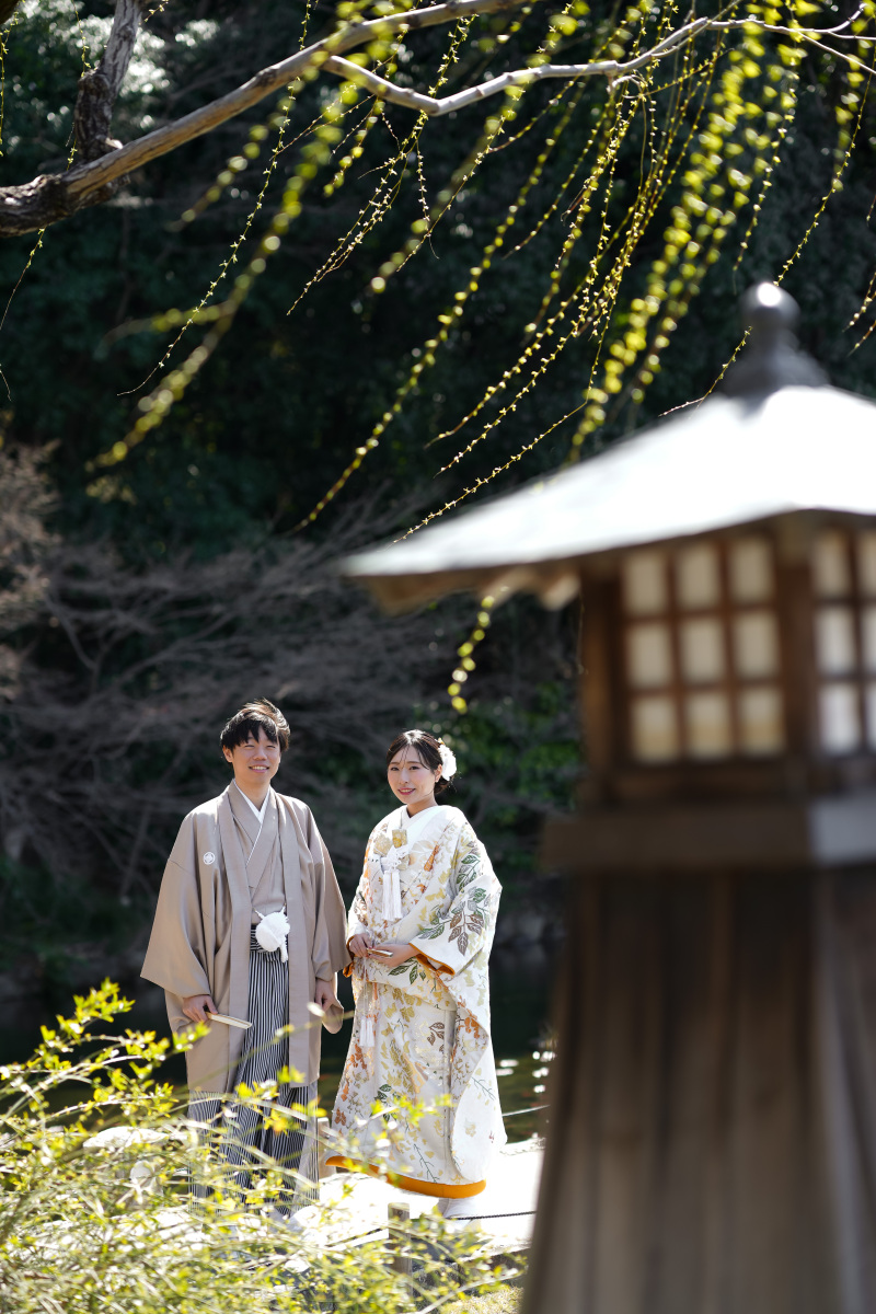 晴れの日の徳川園
