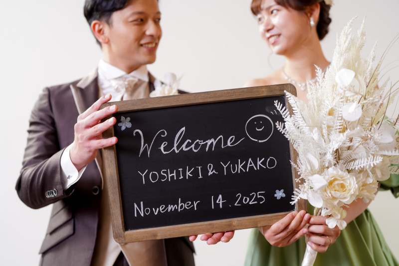 当スタジオと白鳥庭園でのご撮影