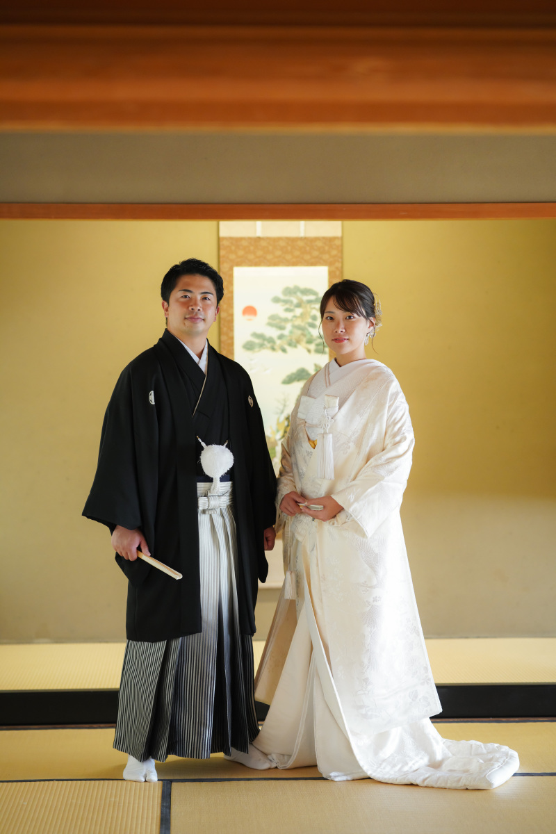 2着目には白無垢を