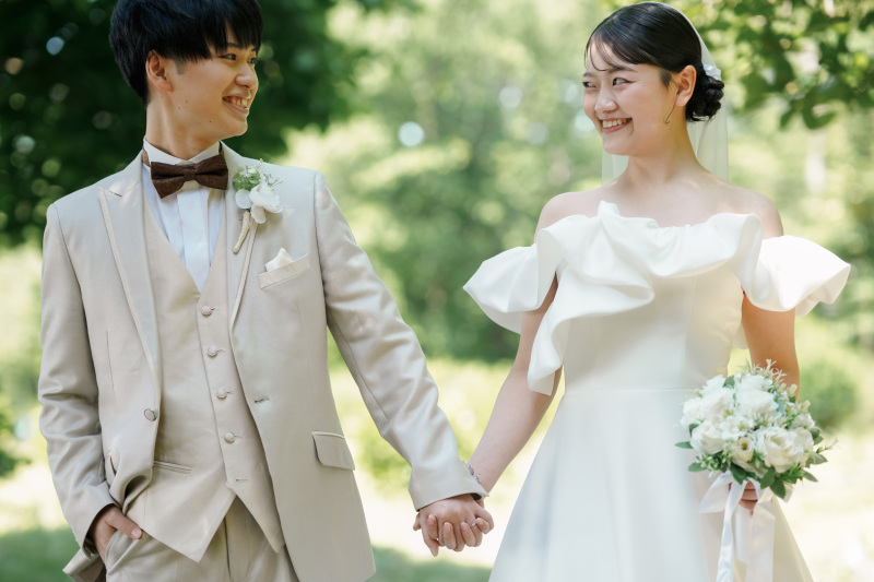 緑地ならではの撮影が可能です