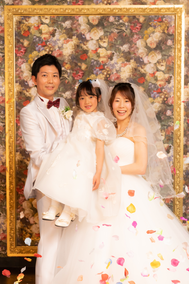 お子様ドレスもご用意があります!