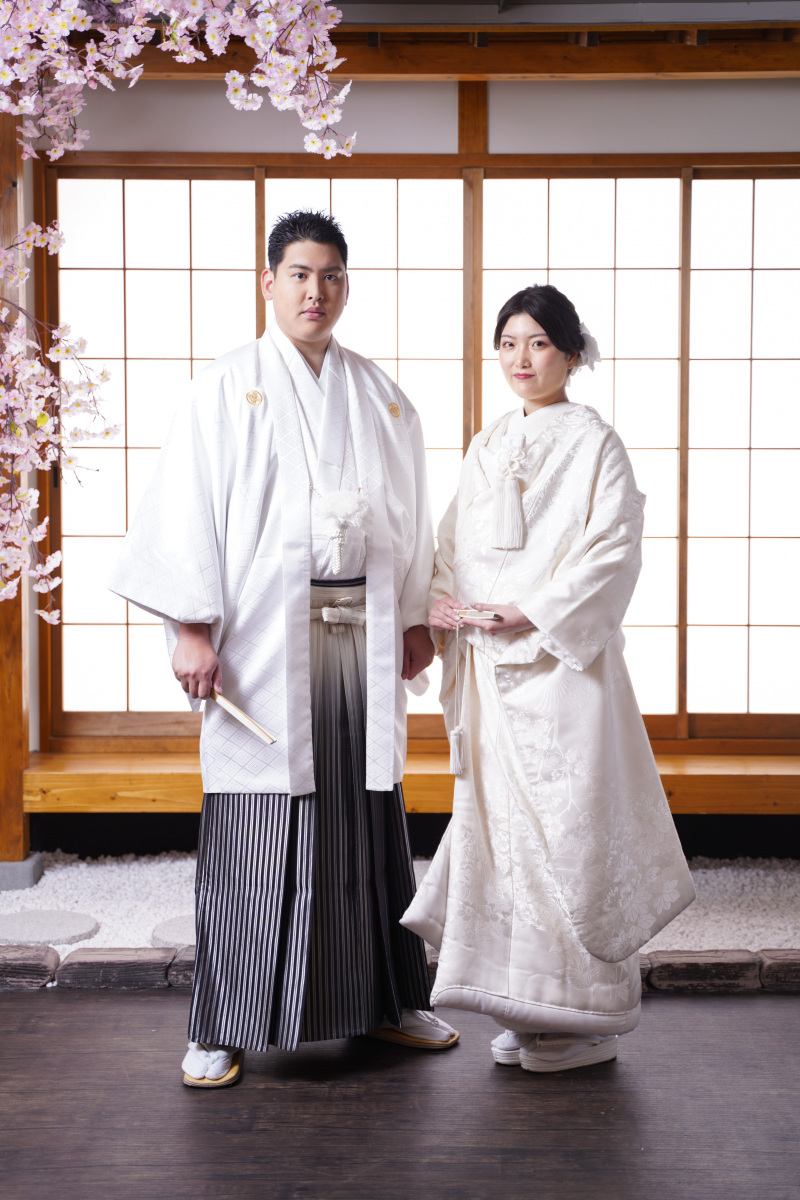 スタジオ撮影 和装と洋装の2着プラン