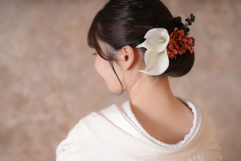 花嫁ヘア