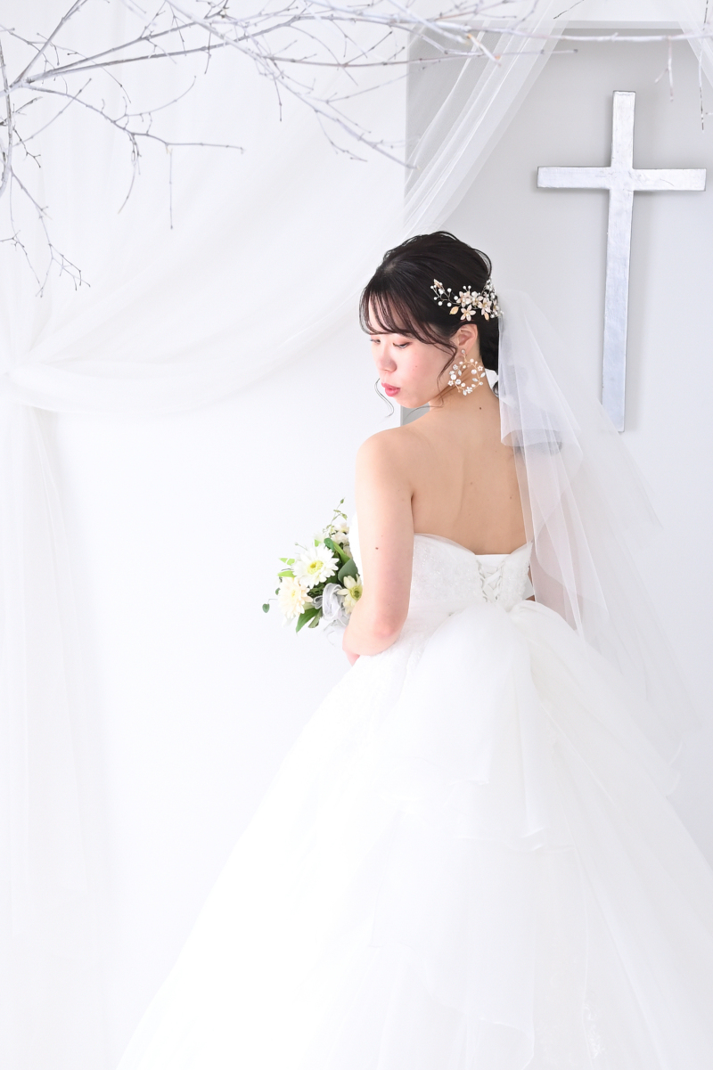 2着目はウエディングドレス