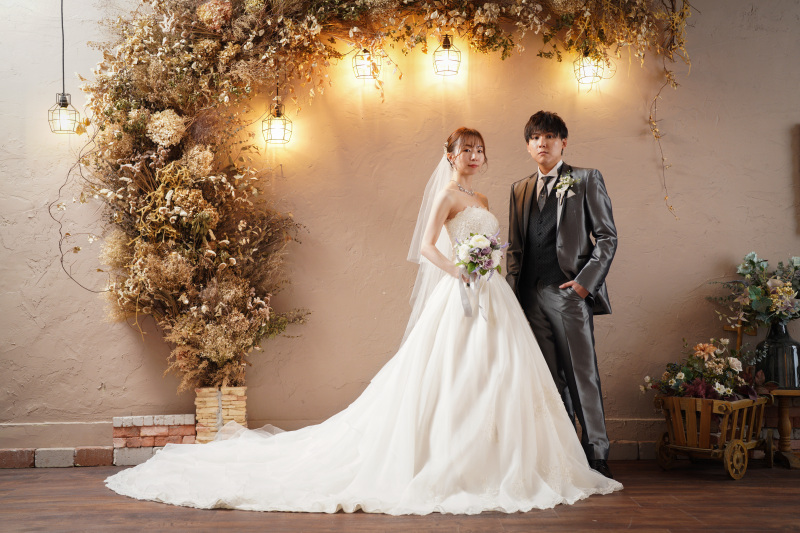 2着目はウエディングドレス