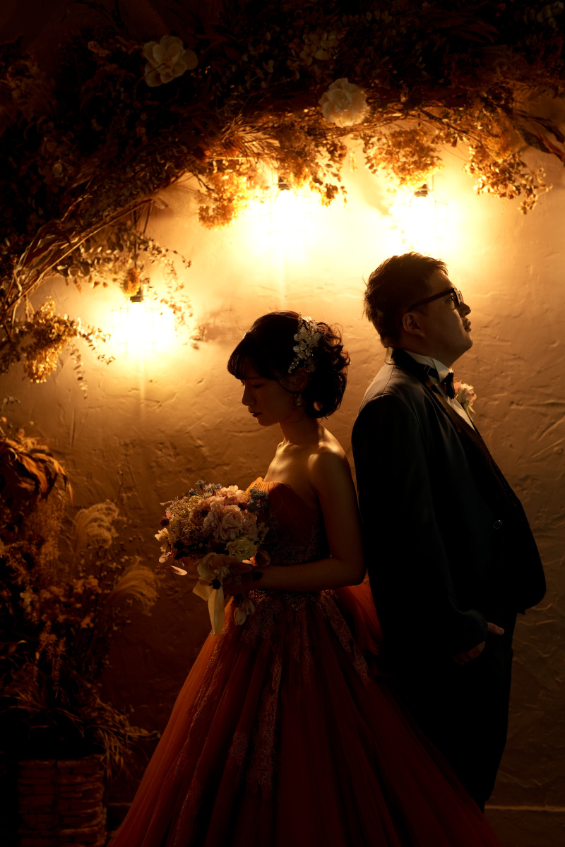 おふたりのシルエット