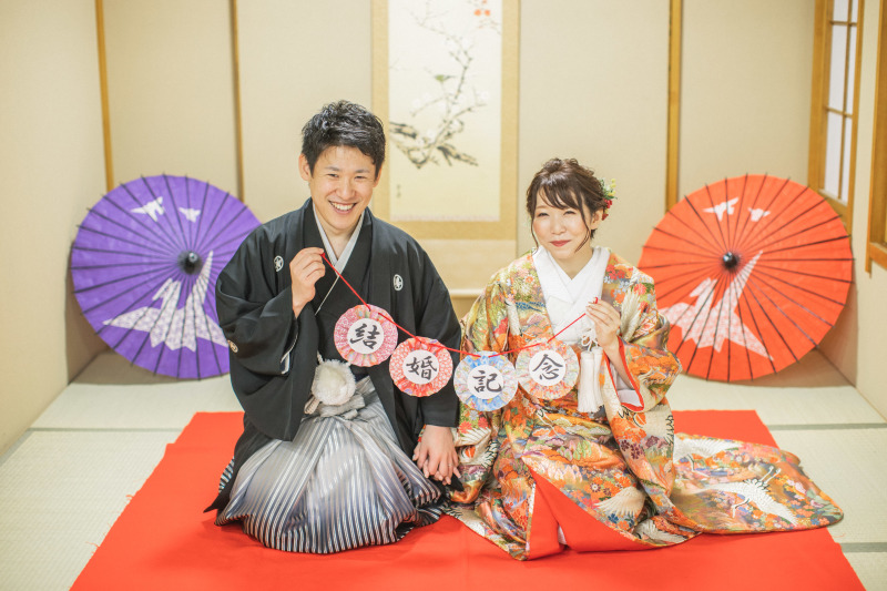 スタジオにも撮影小物があります。