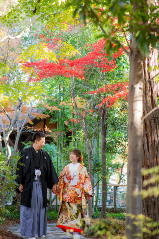 和装も洋装もロケーション撮影