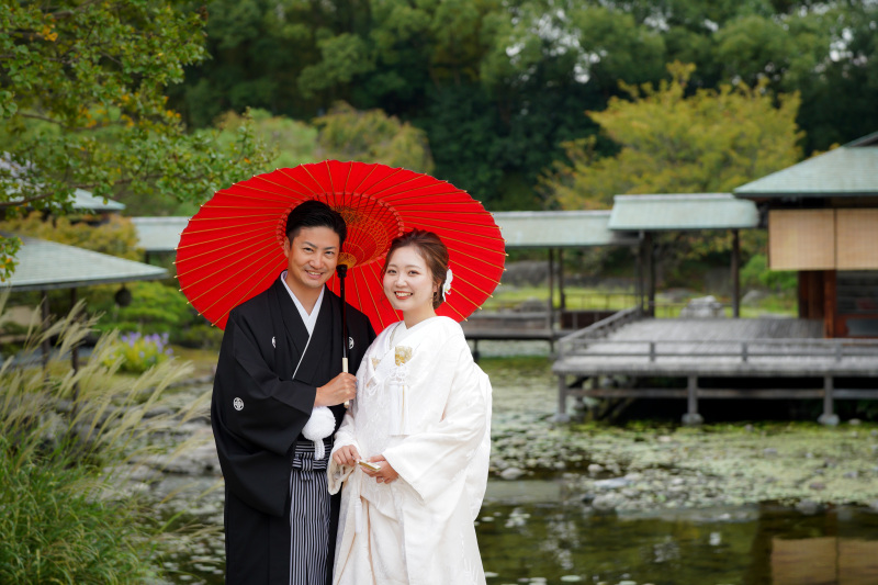 名古屋フォトスタジオcarpe diem（カルペディエム）_庭園で撮影できる