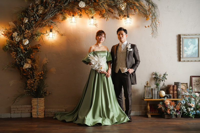 プロカメラマンが結婚写真を丁寧に撮影いたします。
