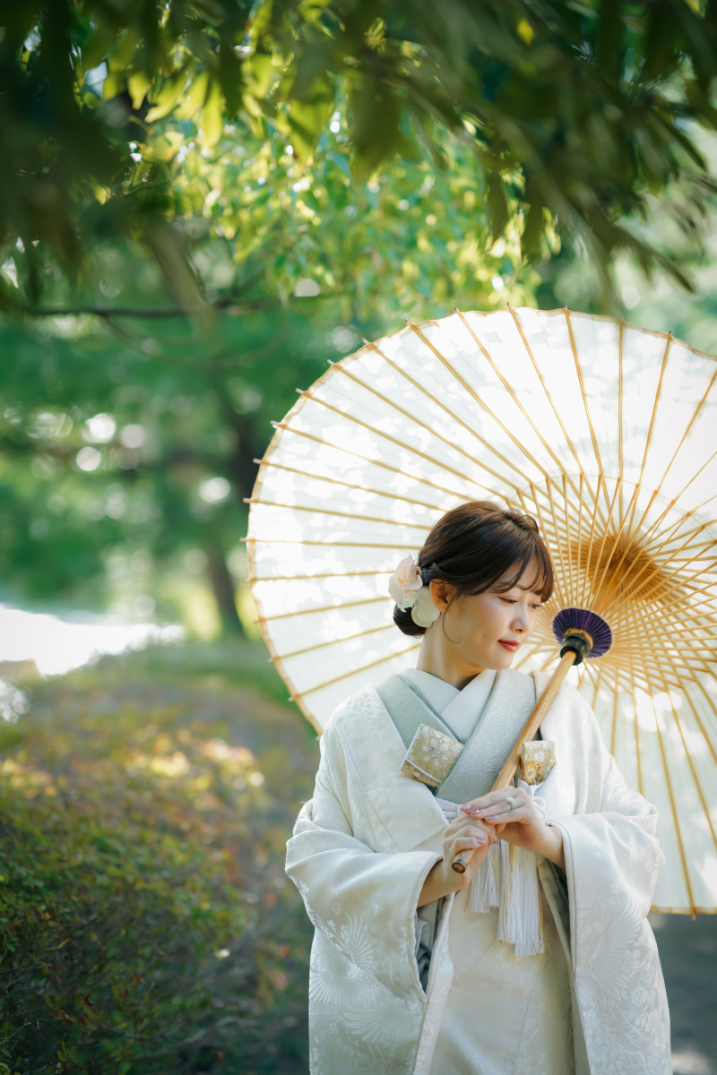 名古屋フォトスタジオcarpediem(カルぺディエム)_庭園で撮影できる