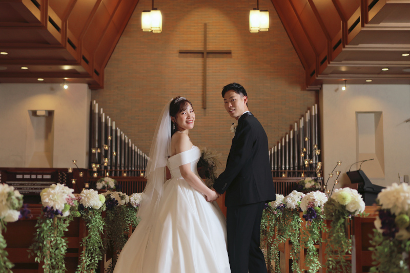 名古屋フォトスタジオcarpediem（カルぺディエム）_チャペルで撮影できる