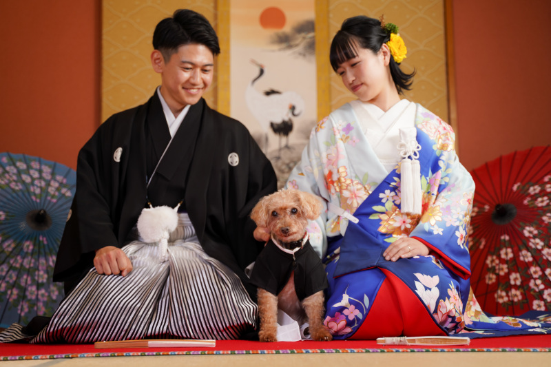 和装、洋装お好きな衣装でご撮影できます!