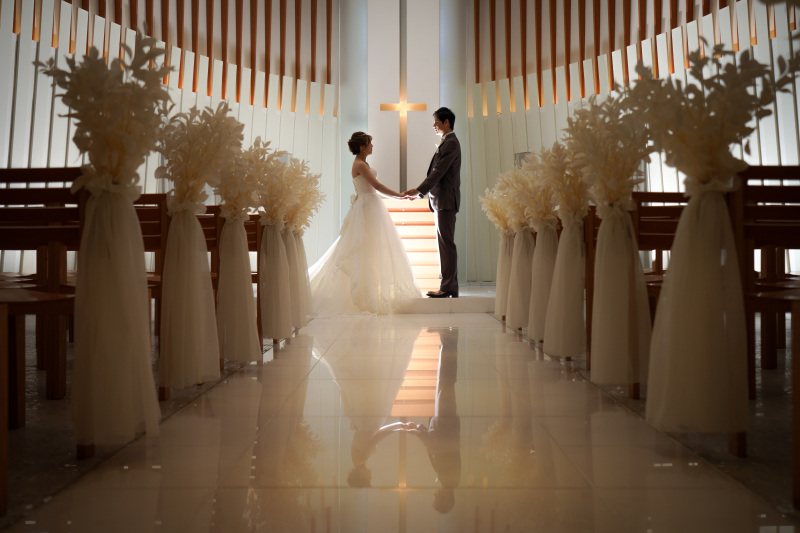 名古屋フォトスタジオcarpediem（カルぺディエム）_結婚式場で撮影できる