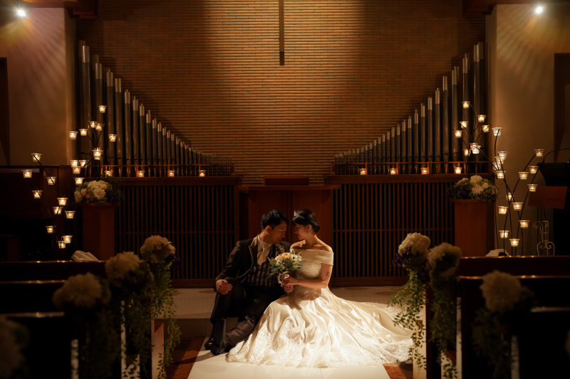 名古屋フォトスタジオcarpediem（カルぺディエム）_結婚式場で撮影できる