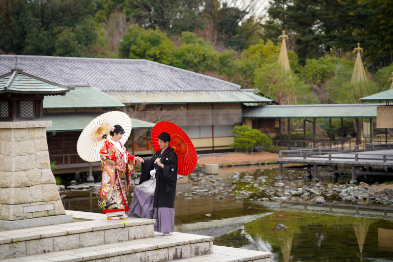 名古屋フォトスタジオcarpe diem（カルペディエム）_庭園で撮影できる