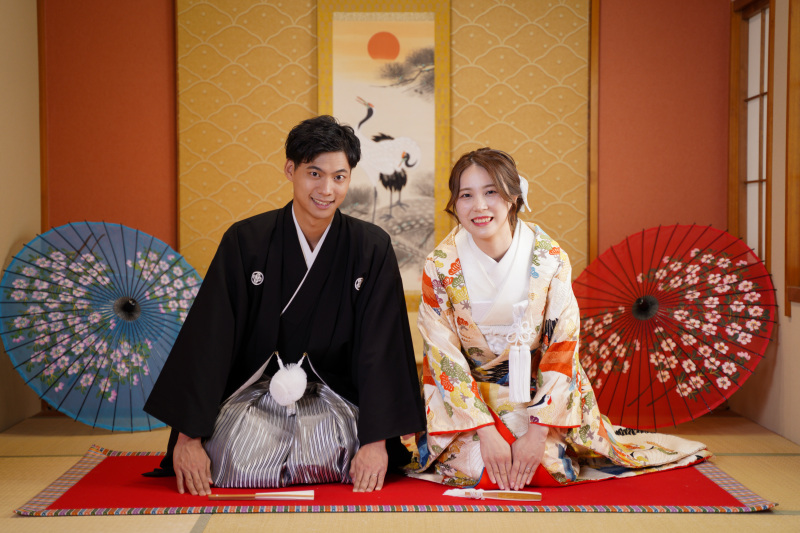 色打掛もお好きな色味を異選びください◎