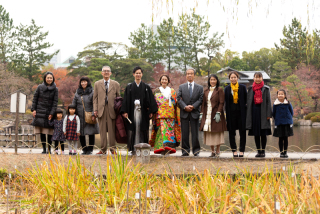 お母様　黒留袖
