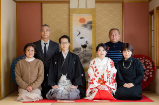 お父様　紋付袴