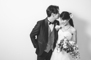 ペットと一緒に撮影