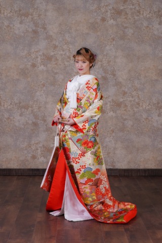 ★和装★ 末広(すえひろ)、筥迫(はこせこ)、懐剣(かいけん)の小物3点セットを色付きに変更