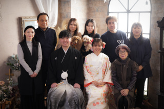 お子様や家族様との撮影