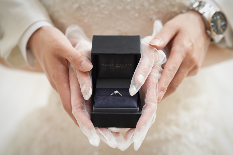 バージンロードも新郎さんとでもお父さんとでも（涙）