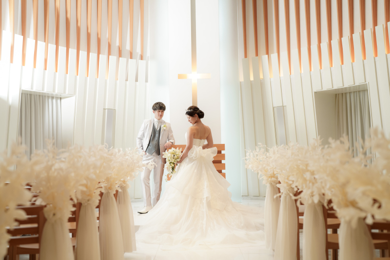 名古屋フォトスタジオcarpediem（カルぺディエム）_結婚式場で撮影できる