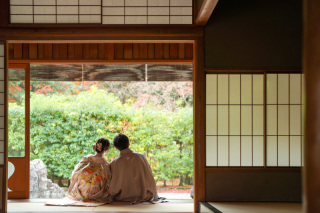 和装は、時にはしっかりキリッと！楽しい写真とのメリハリを楽しみましょう！