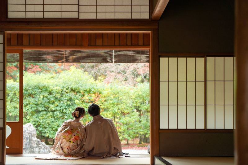 和装は、時にはしっかりキリッと！楽しい写真とのメリハリを楽しみましょう！