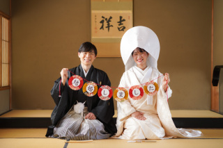 【白鳥庭園】和装２着　10月11月12月　当店人気No.１　水辺のお茶室と 日本庭園を満喫とスタジオお茶室撮影が叶う　全データ