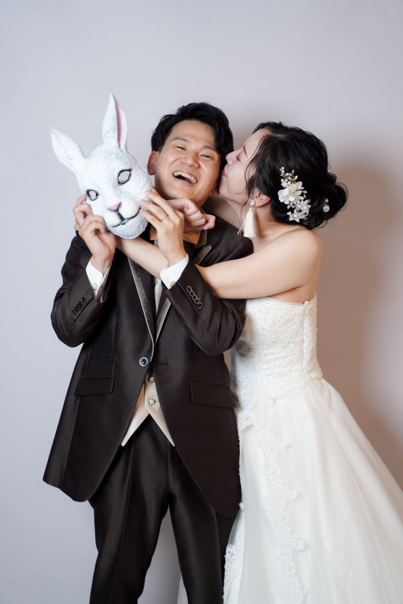 スタジオの衣装が何着でも撮影で着る「セルフフォトプラン」