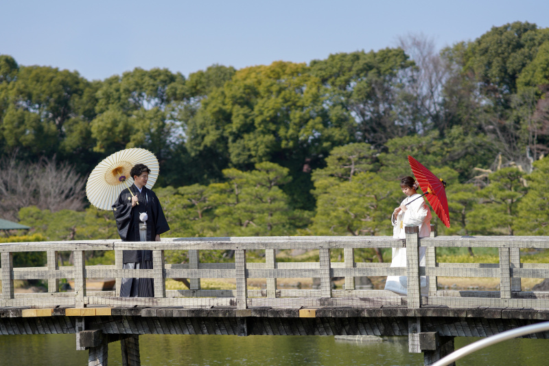 残り1枠【白鳥庭園】和装2着 11月1日(土) 当店人気No.1<追加料金なしで安心!和装150着から選べる>