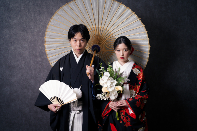 【Photorait限定】★ドレスで庭園フラリエロケ+和装でスタジオ撮影の2つがお得に叶う