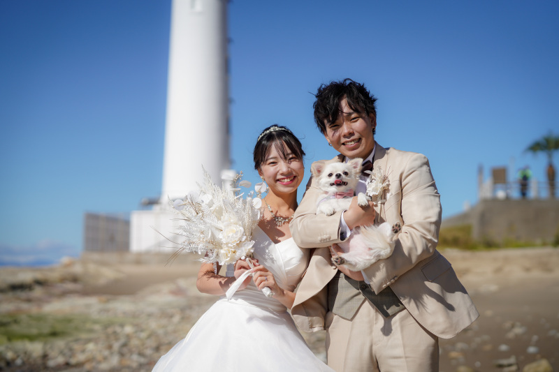 【和装1着or洋装1着】ペットも一緒に撮影!スタジオでもロケーションでも◎ お好きな場所でご撮影可能