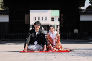 【徳川園➕】和装２着　10月11月の土日OK 日本庭園を満喫とスタジオお茶室撮影が叶う　全データとアルバム付