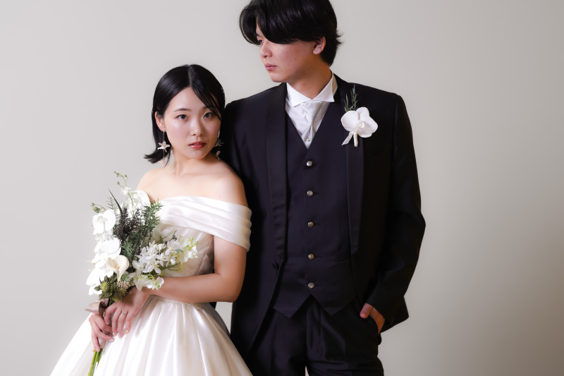 ★韓国フォトプラン★ 【洋装1着】モノクロ写真やシンプルな背景がお好きな方必見!特典アルバム1冊付きのお値打ちプラン