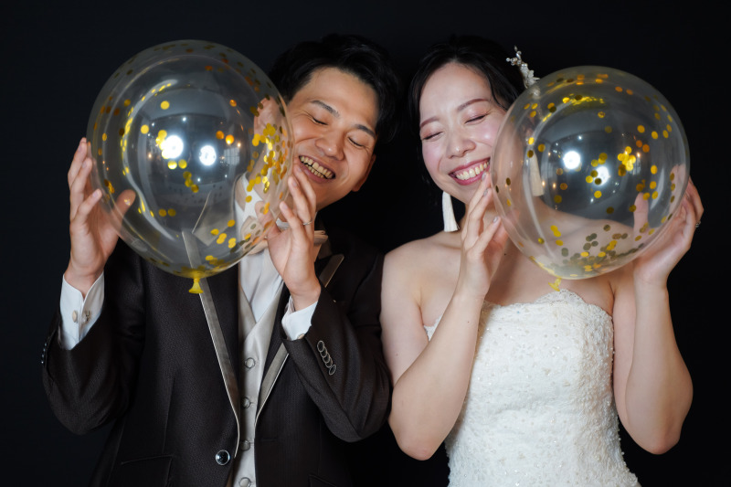 スタジオの衣装が何着でも撮影で着る「セルフフォトプラン」