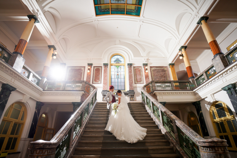 選べるロケ地を2ヶ所行けるドレスタキシードプランでも総額170,500円 色々ついててもちろん追加料金なしで叶います