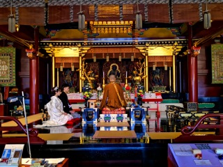 陽春の日光・中禅寺湖畔などでフォトウェディング