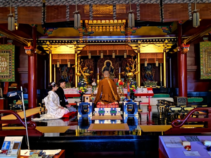 陽春の日光・中禅寺湖畔などでフォトウェディング