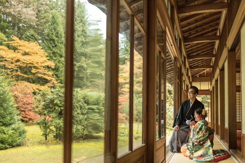 「日光田母沢御用邸」洋装フォトプラン