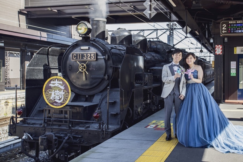 さあ蒸気機関車「SL大樹」に乗って小さな旅をエンジョイ&歴史ある中禅寺でご祈祷プランです!!