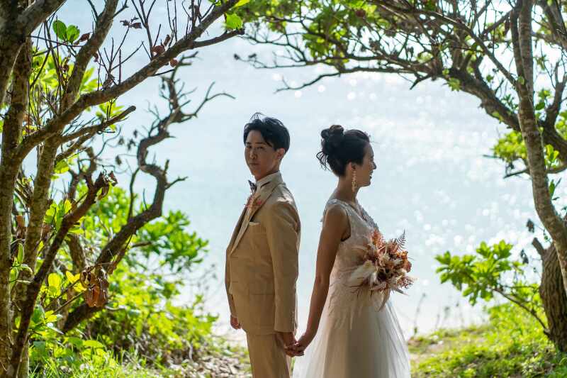 グリーンの先には海！！