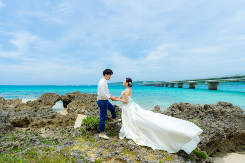 天気にも恵まれました！宮古ブルー！