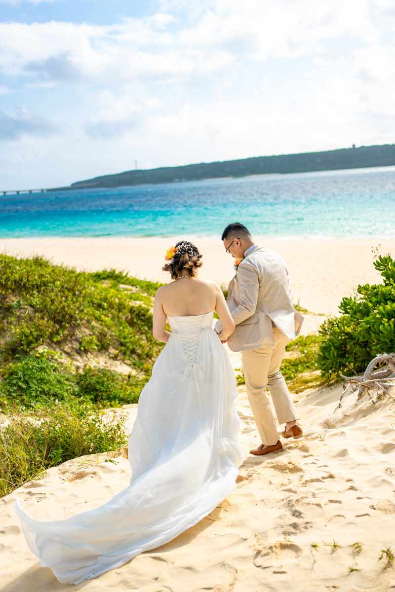 海が見えました