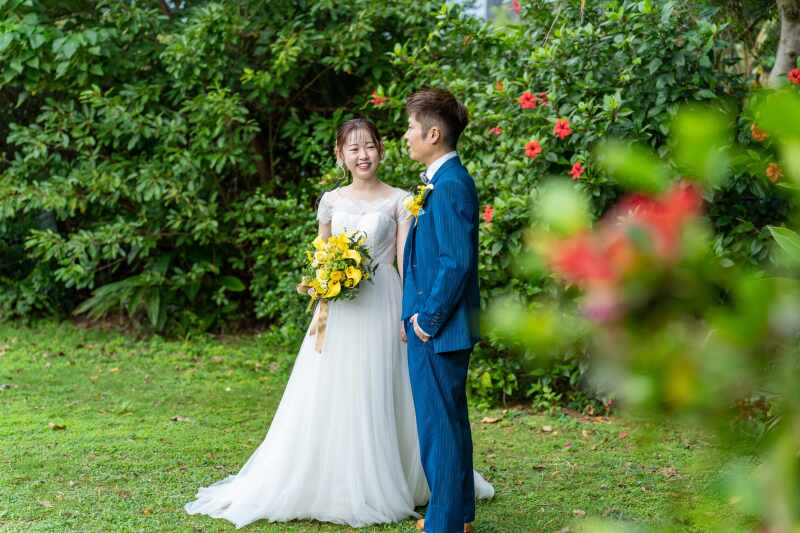 ガーデンに咲いているお花